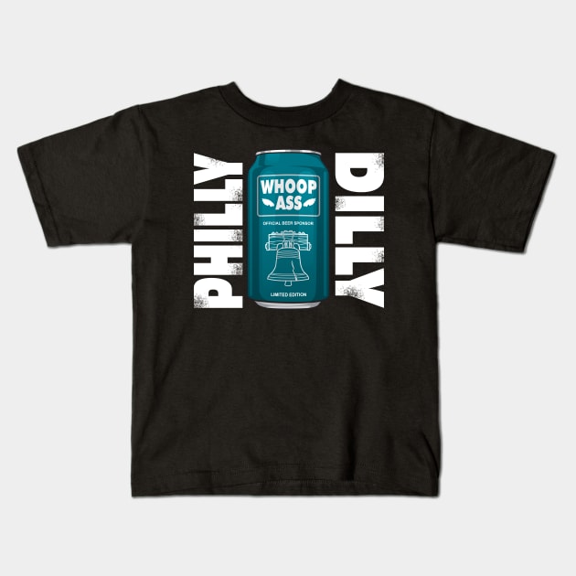 The Philly Dilly Kids T-Shirt by Tailgate Team Tees